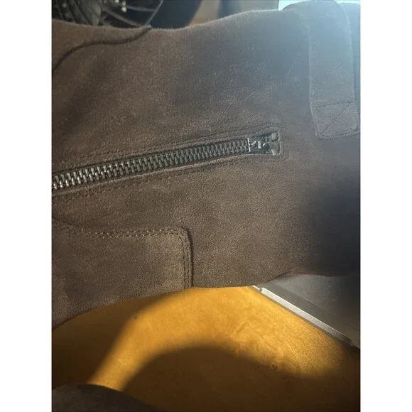 NEW GENTLE SOULS Bradford Faux Shearling Trim Boot Size 7 With Flaw $319 - Picture 6 of 7